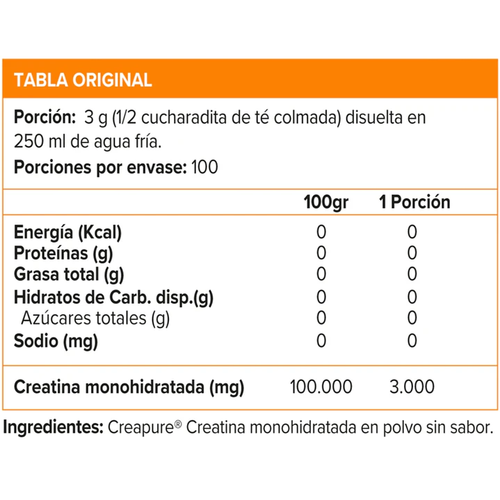 Platinum Creatine Monohydrate Creapure 300gr 2
