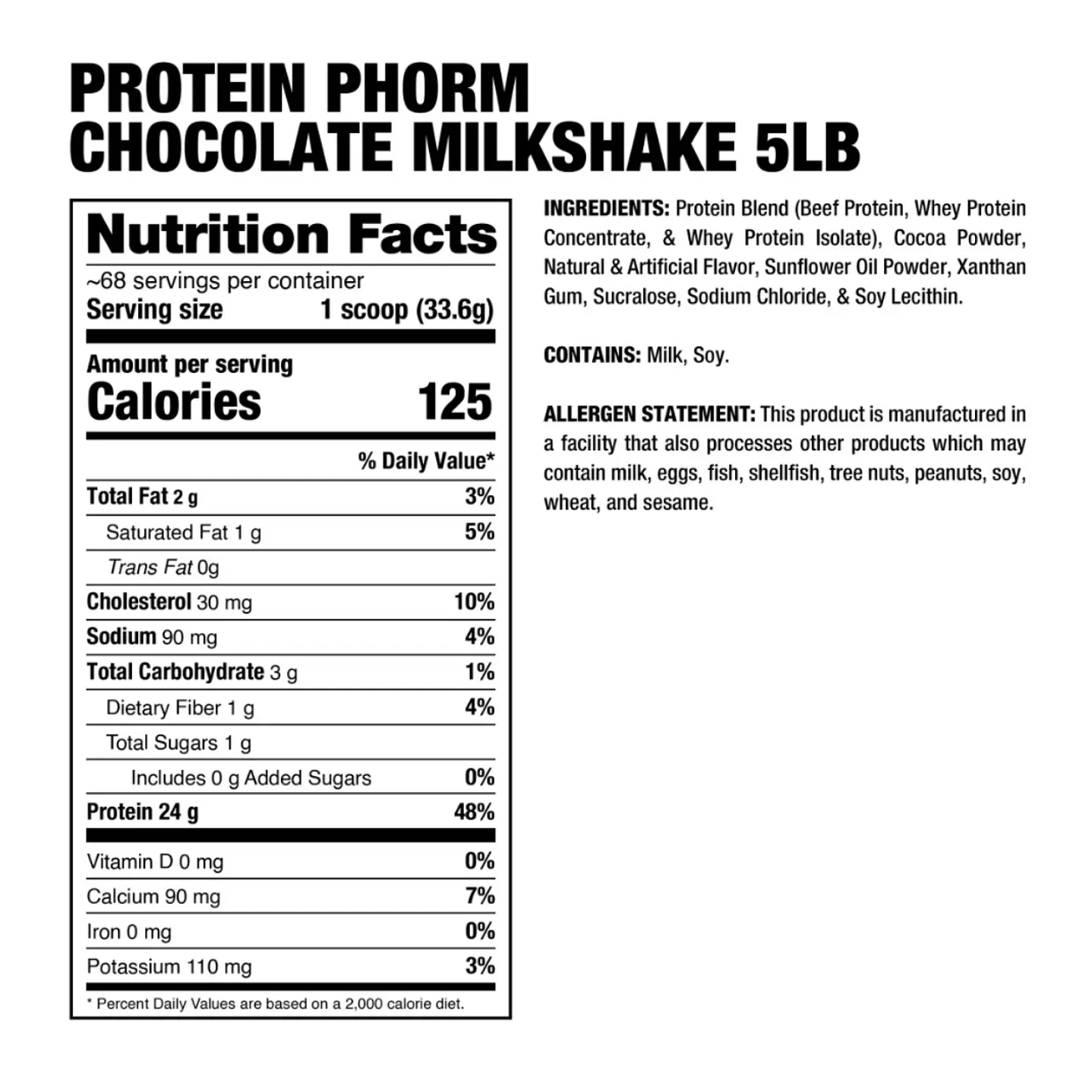 Dragon Pharma Protein Phorm 5 lb 2