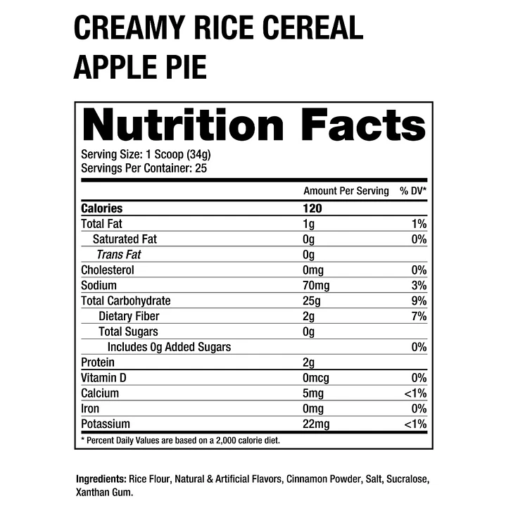 Dragon Pharma Creamy Rice Cereal 1.87 lb 6