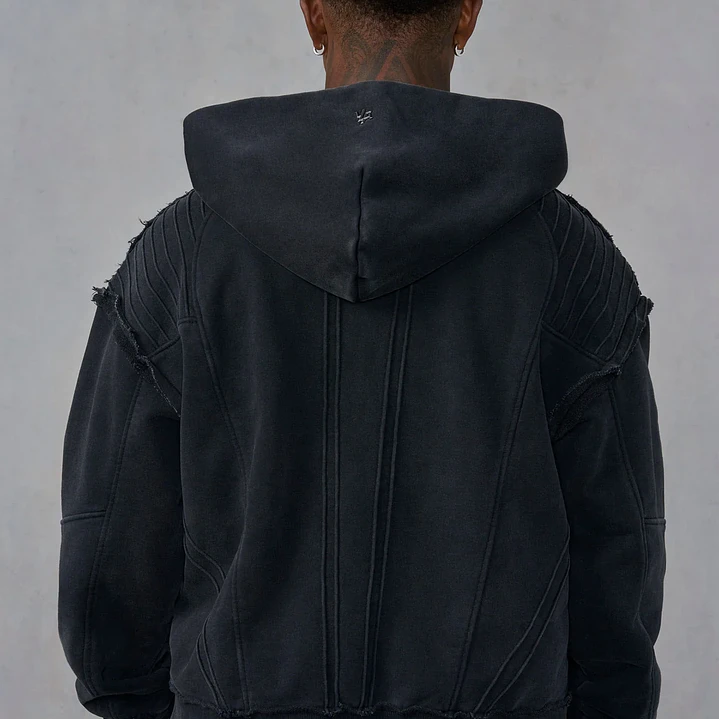 5209 - Sudadera Con Capucha Armadura Batman - Negro 2