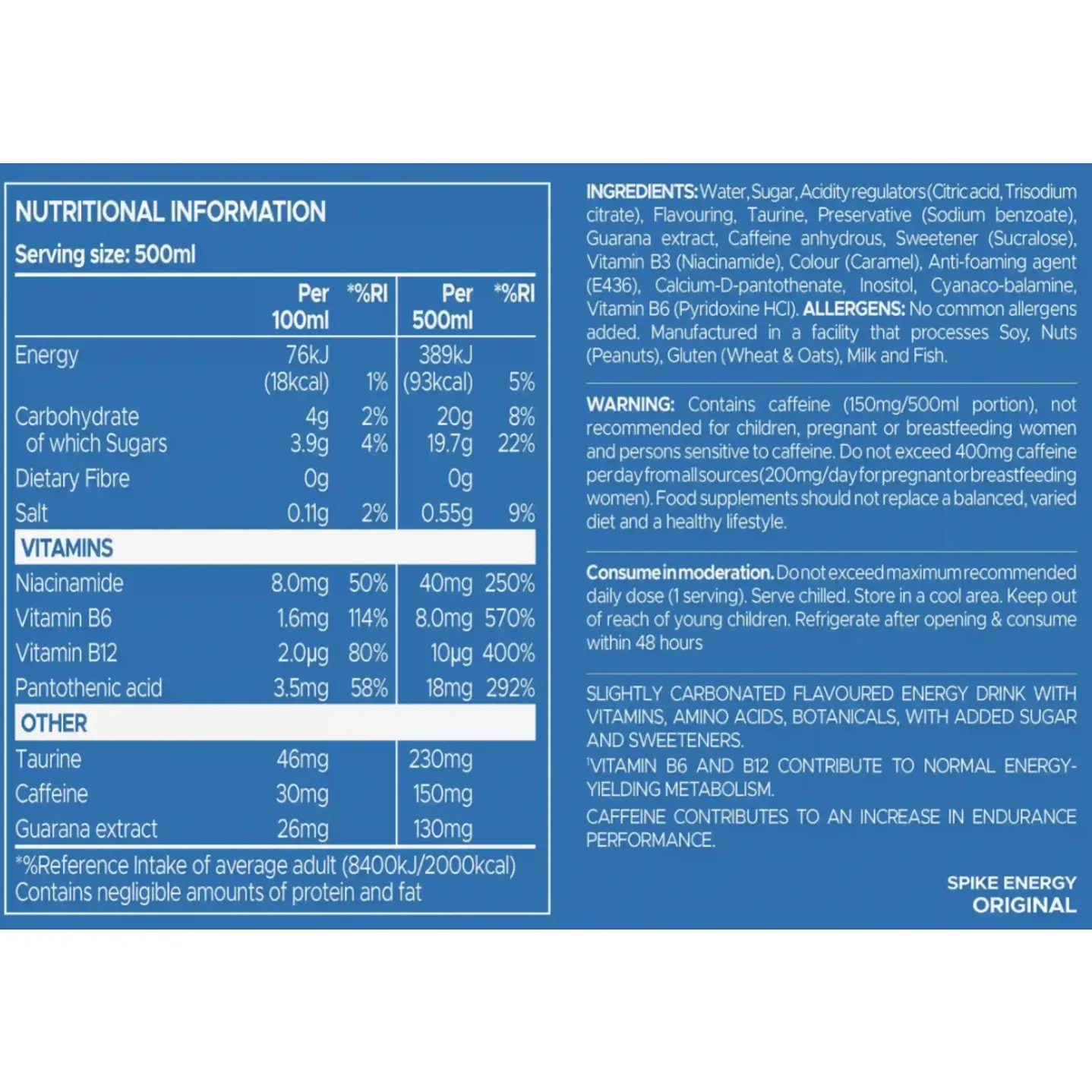 Energetica Qhush USN 500ml 4