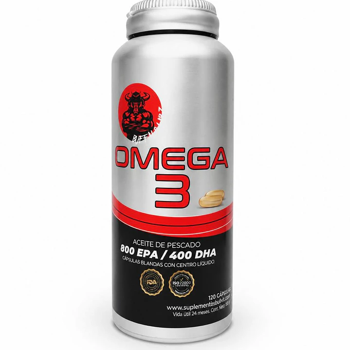 Pack Omega 3 Buffalo Labz 120 Cápsulas + Testo Full Buffalo 120 capsulas 2