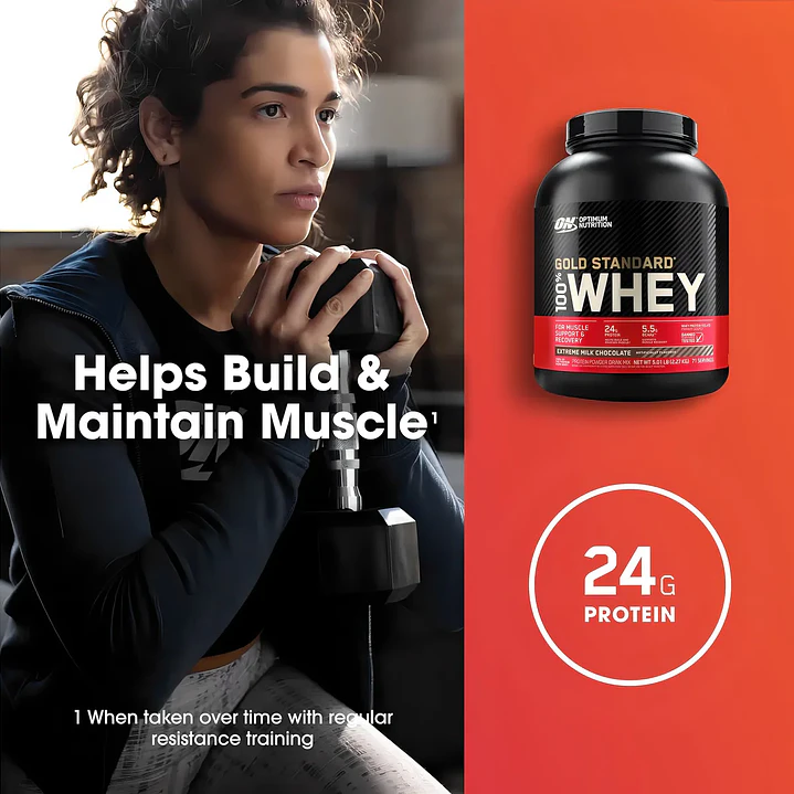 Pack Gold Standard 100% Whey Protein 5 lb + Creatina 100% monohydrate Buffalo Labz 300gr 4
