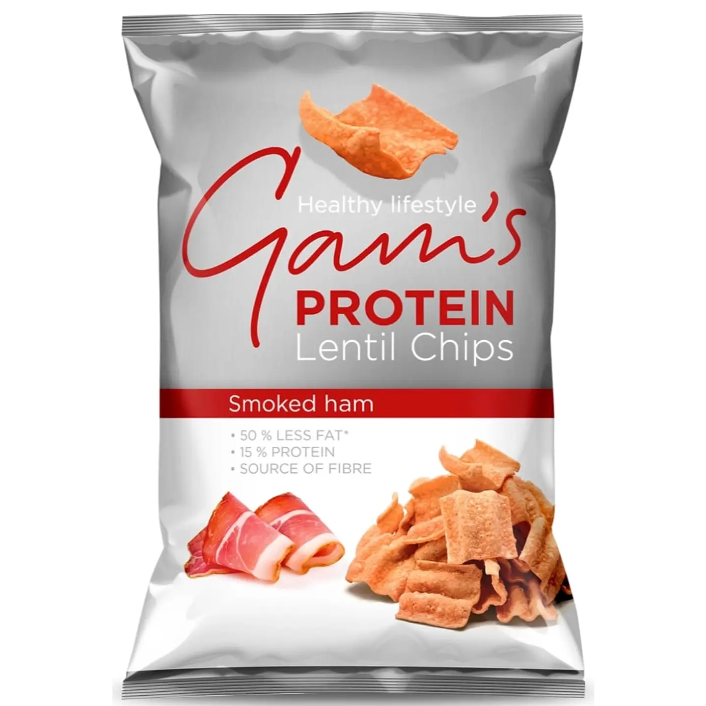 Gams Protein Lentil Chips 65gr 6