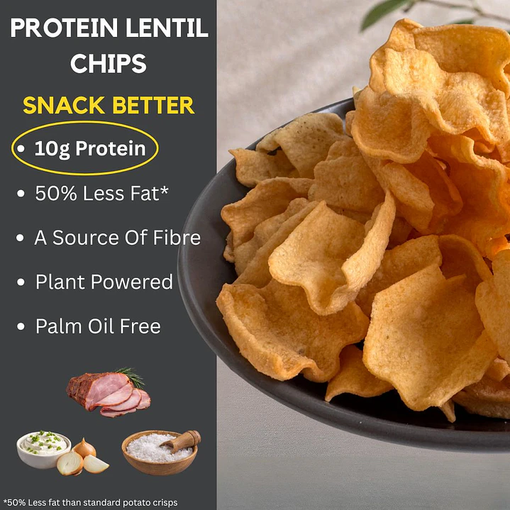 Gams Protein Lentil Chips 65gr (box 12 unidades) 14