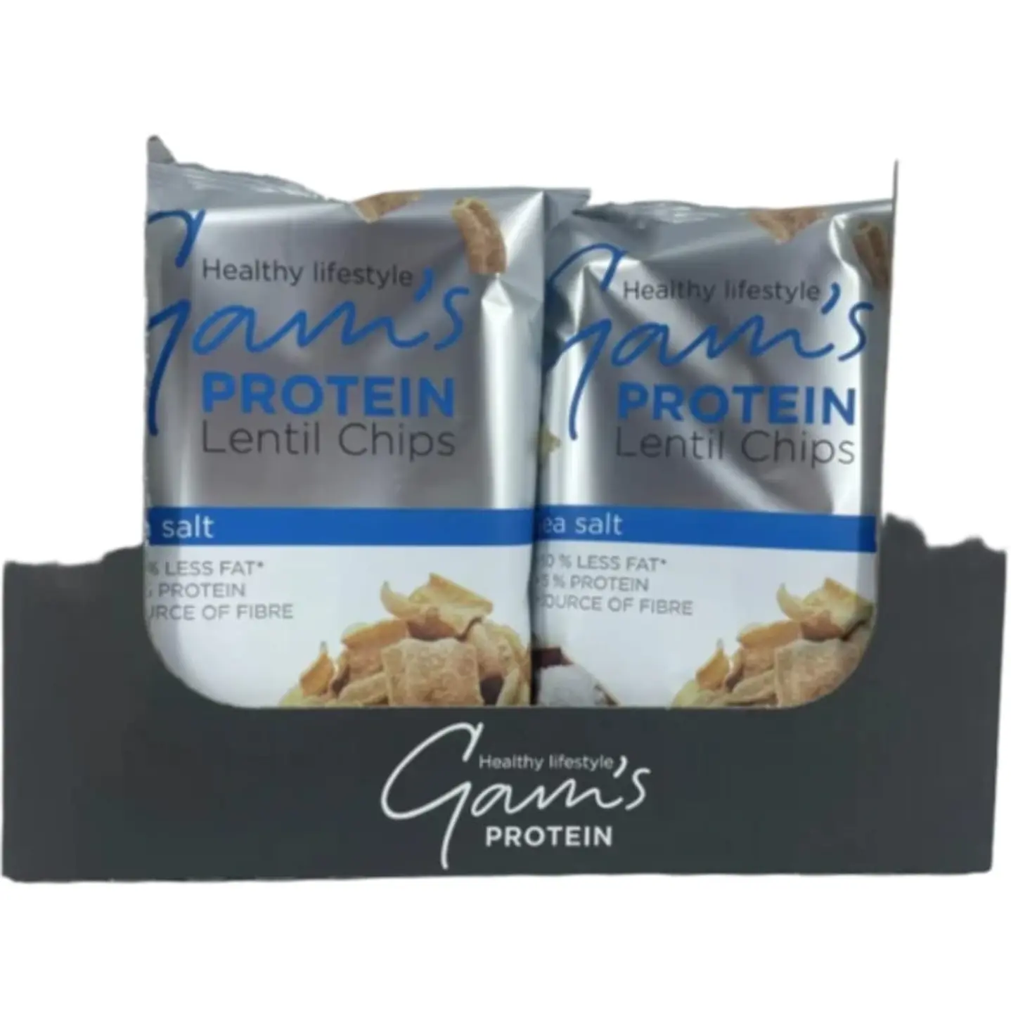 Gams Protein Lentil Chips 65gr (box 12 unidades) 3