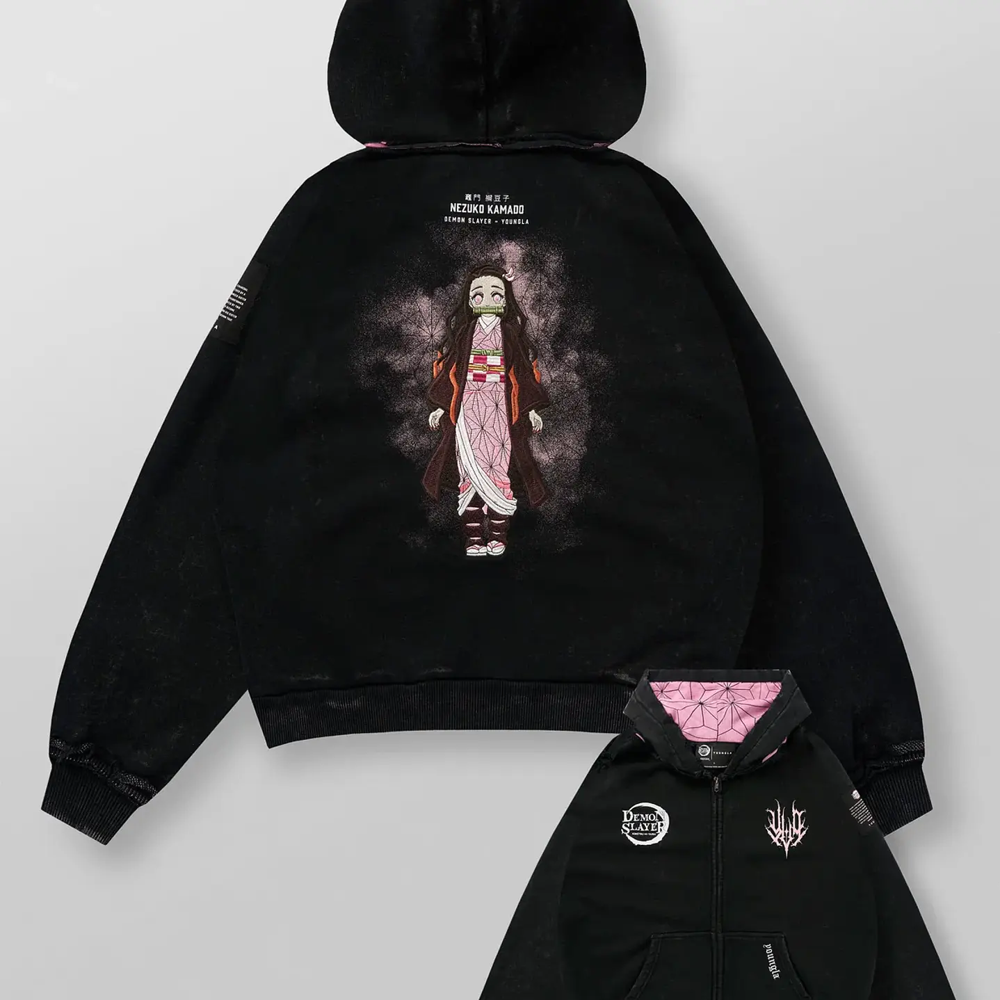 5195 - Sudadera Con Capucha Demon Slayer - Nezuko 3