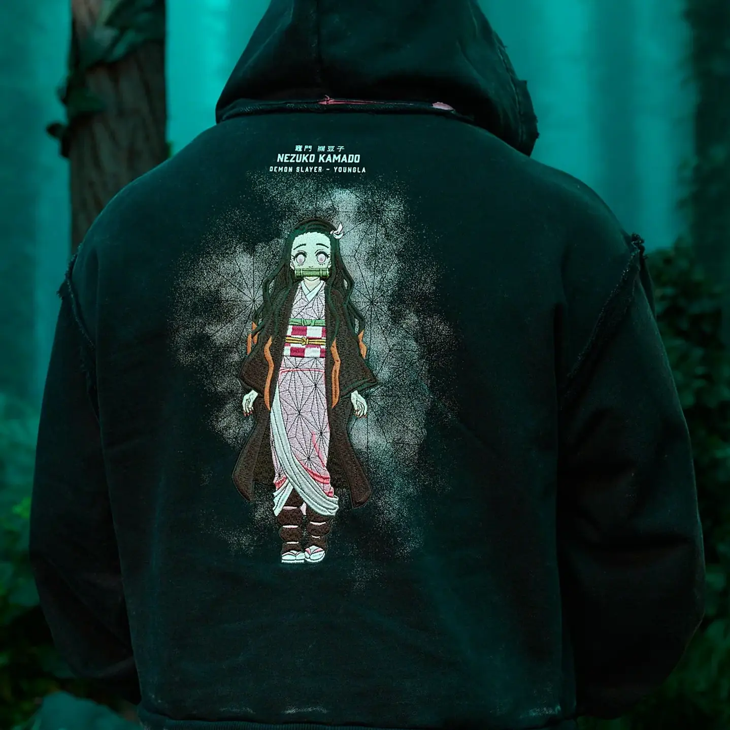 5195 - Sudadera Con Capucha Demon Slayer - Nezuko 1