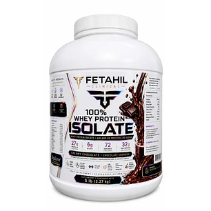 100% Whey Protein Isolate Fetahil - 2,2kg