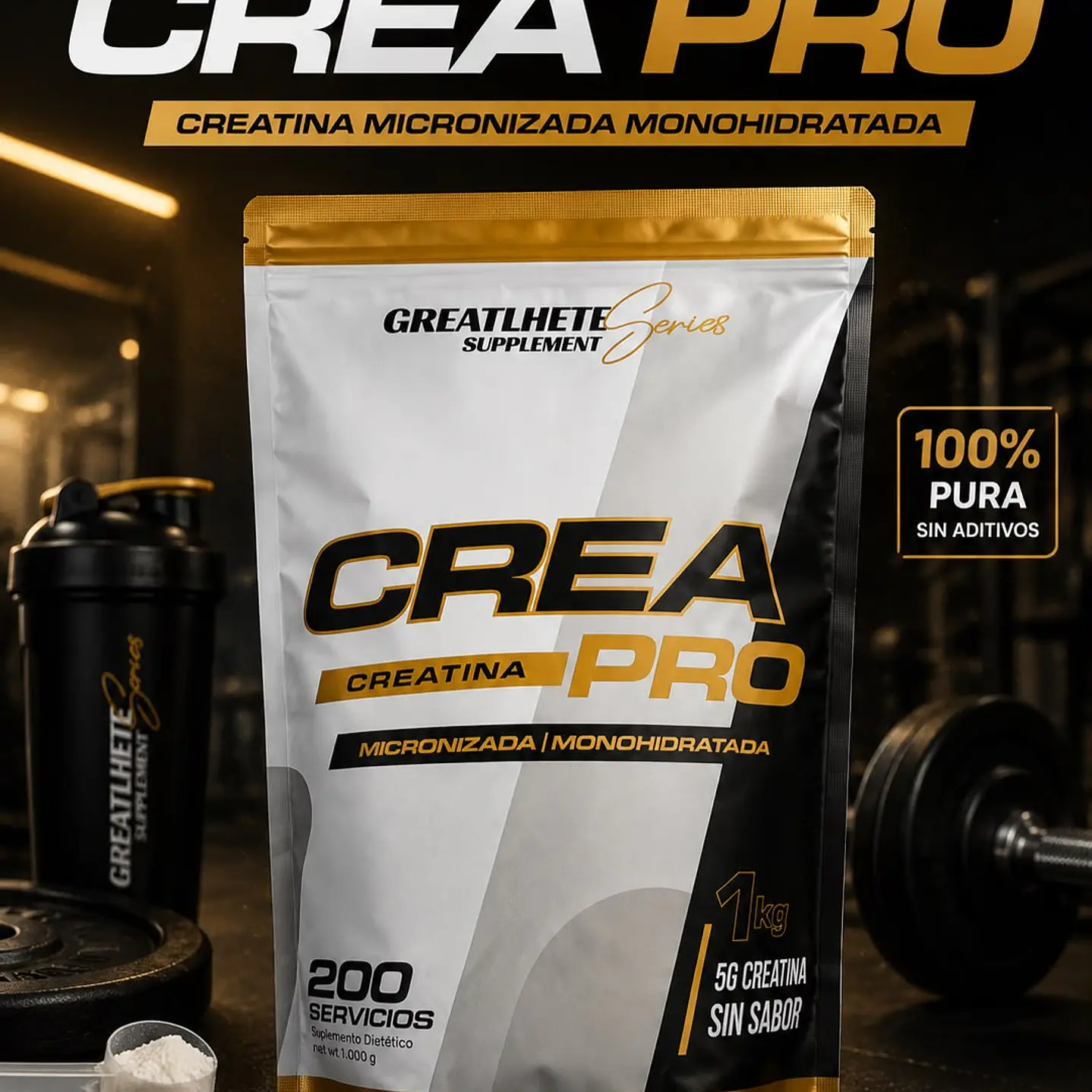 Crea Creatine Pro 1kg 2
