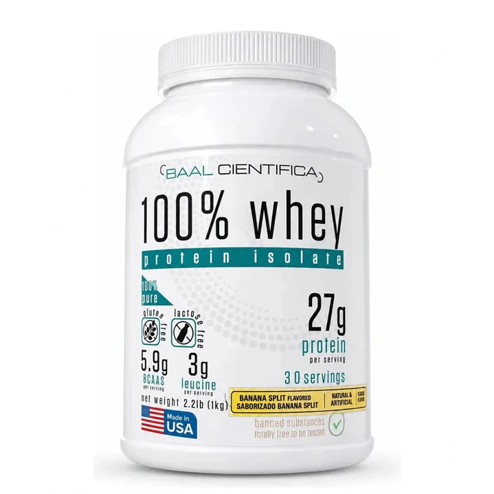 Pack Whey Baal Cientifica 1kg- 30 servicios + OstroVit Creatina Monohydrate 300gr 2