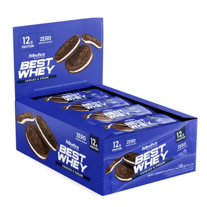 Atlhetica Nutrition Best Whey Bar 49gr (box 12 unidades) 3