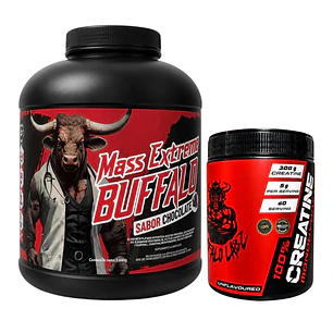 Pack Mass Extreme Buffalo 5.8 lb + Creatine 100% monohydrate Buffalo Labz 300gr