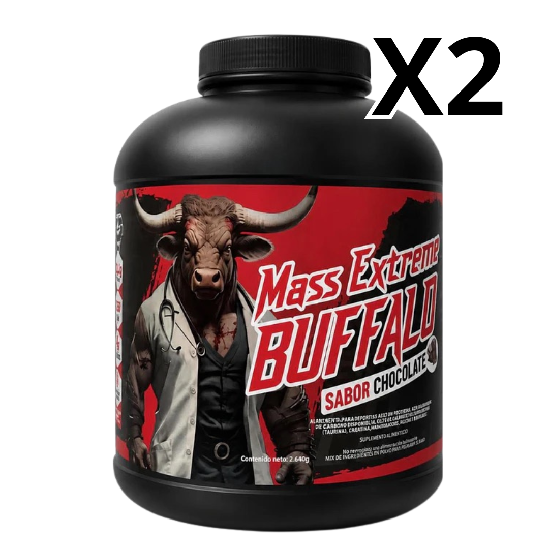 Pack 2 Mass Extreme Buffalo 5.8 lb