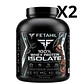 Pack 2 100% Whey Protein Isolate Fetahil - 2,2kg - Miniatura 1