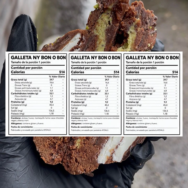 Galleta De Proteina NY 240gr 13