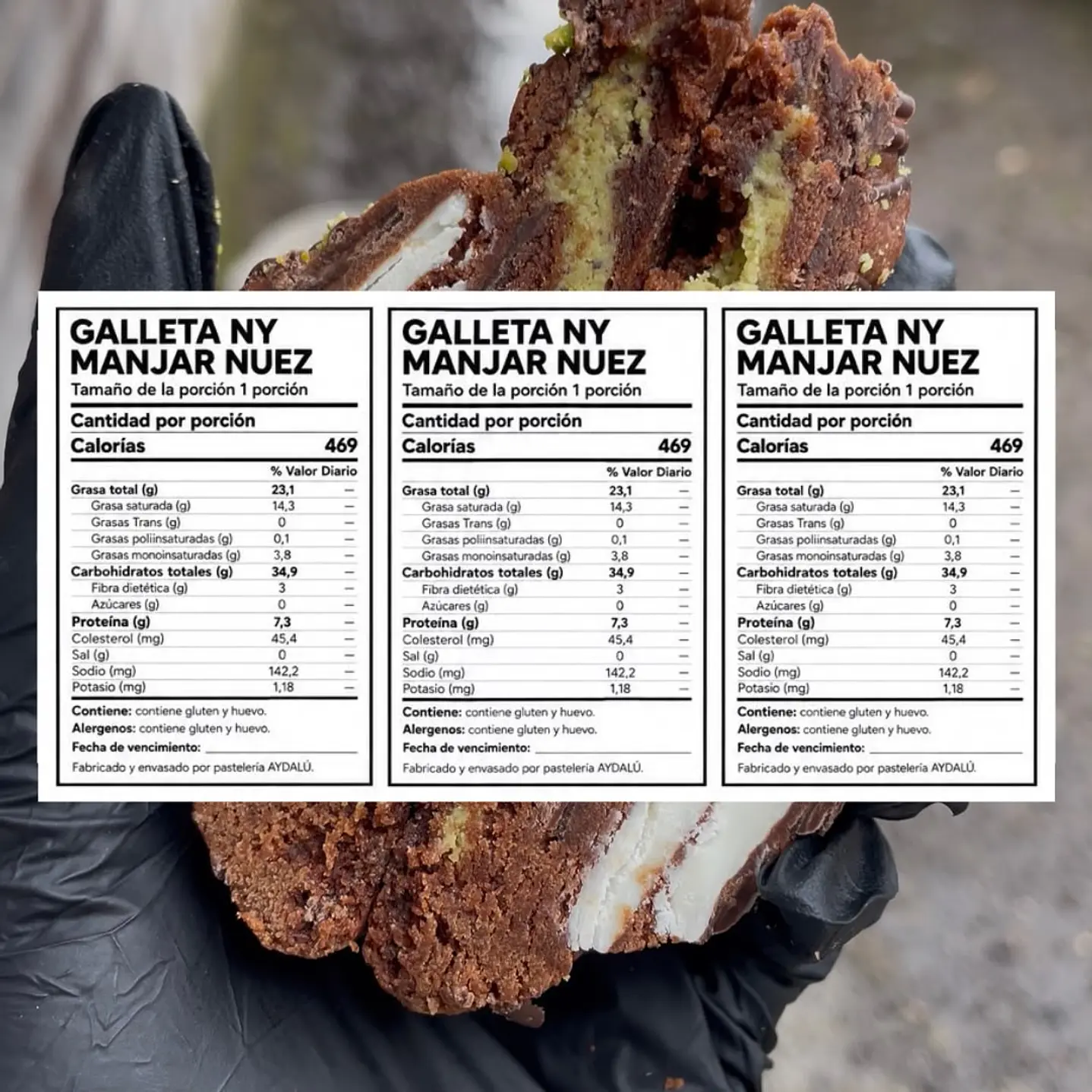 Galleta De Proteina NY 240gr 14