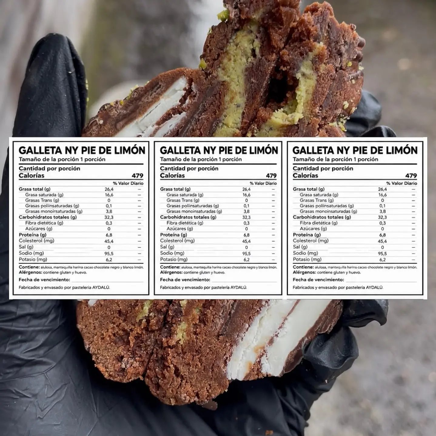 Galleta De Proteina NY 240gr 15