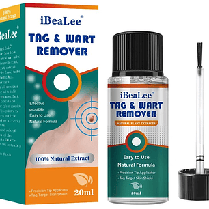 ✨ Adiós a las Verrugas, Lunares  y Papilomas – Solución Avanzada 20 ml ✨