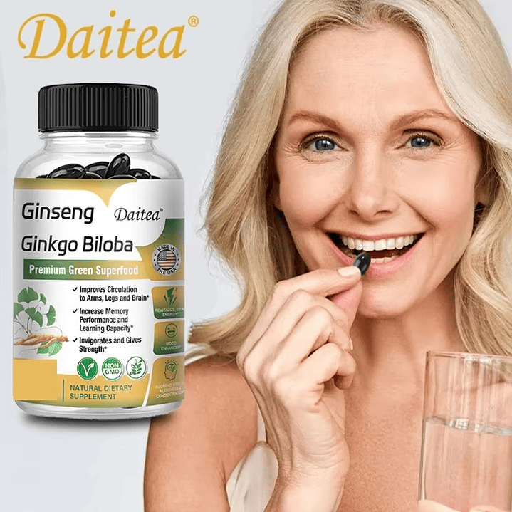 🔥Suplemento de Ginseng Rojo Coreano de Alta Potencia – 30 cápsulas 🔥 5