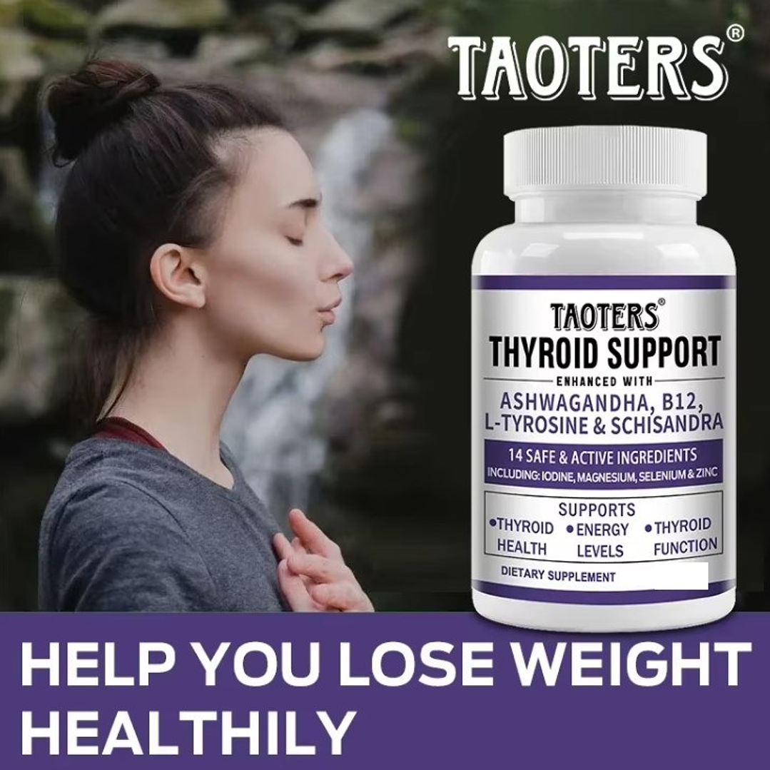 ✨ Equilibrio total: energía, claridad y bienestar. Thyroid Soporte Avanzado – 30 cápsulas ✨ 2