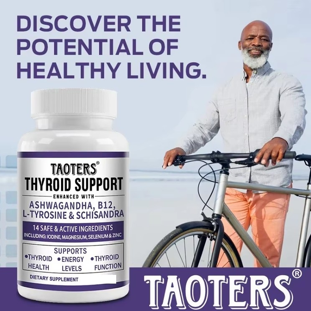 ✨ Equilibrio total: energía, claridad y bienestar. Thyroid Soporte Avanzado – 30 cápsulas ✨ 3