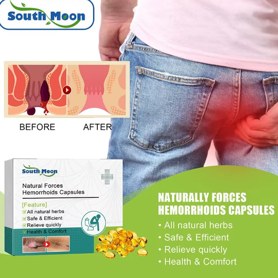 🌿 Alivio natural y eficaz contra las hemorroides en capsulas - 7 und 🌿 5