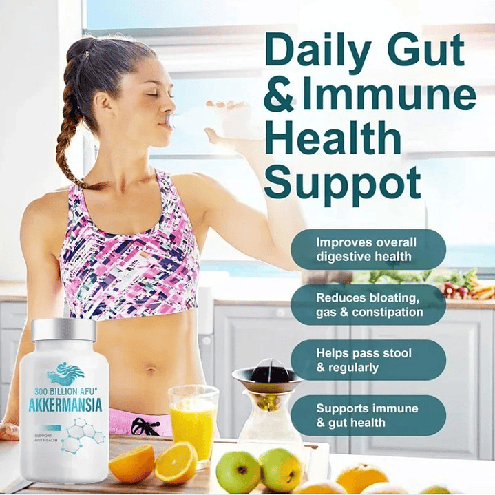 ✨Akkermansia Probióticos 300 Billion AFU – 60 cápsulas✨ 2