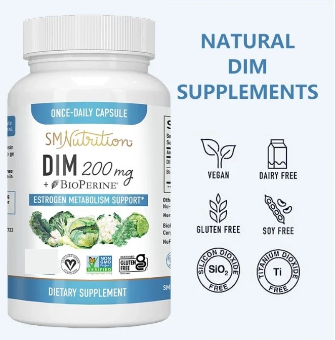 DIM Complex 200mg + BioPerine 2,5 mg – 30 cápsulas 2