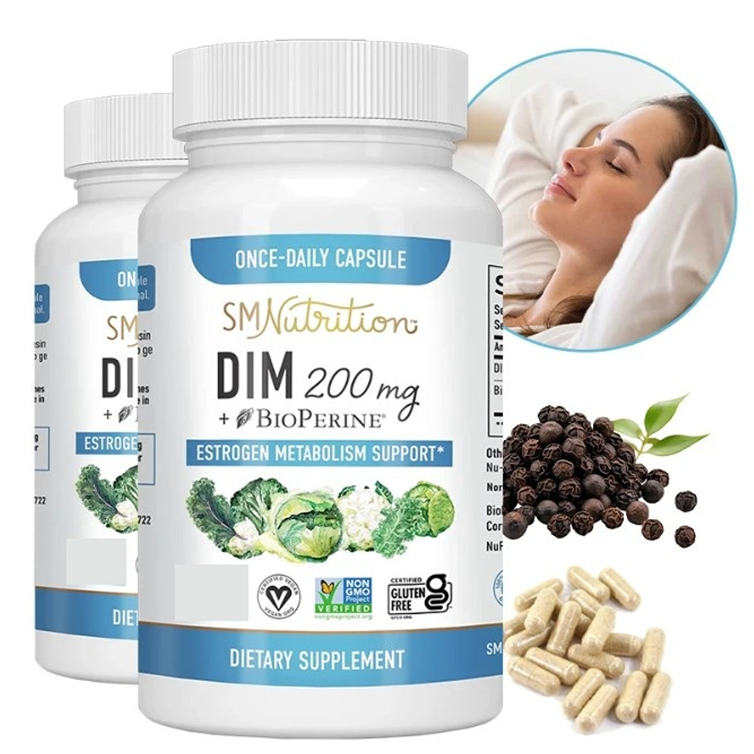 ✨DIM Complex 200mg + BioPerine – 30 cápsulas✨ 5