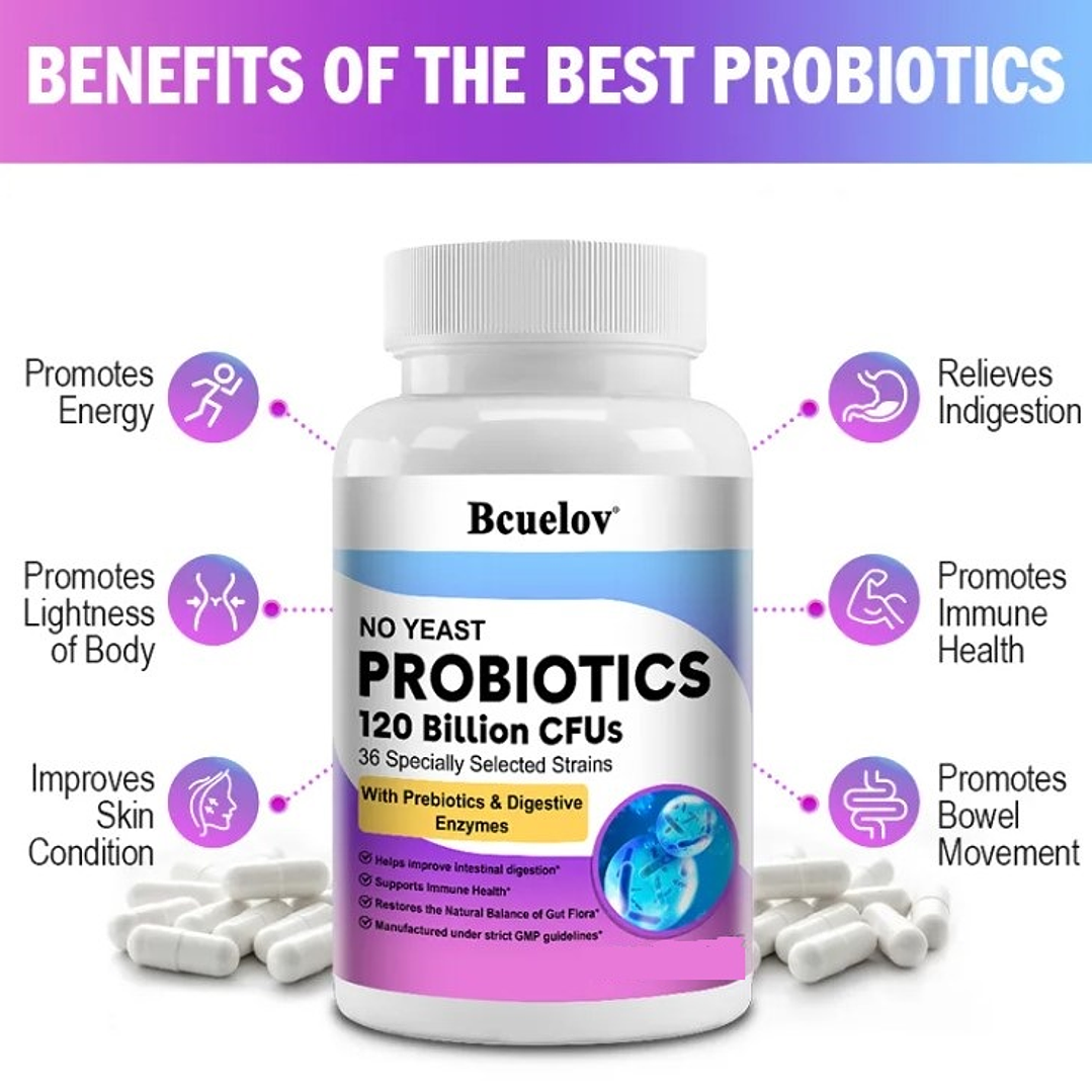 ✨Probióticos Para El Control Del Peso Y La Hinchazón – 30 cápsulas✨ 1