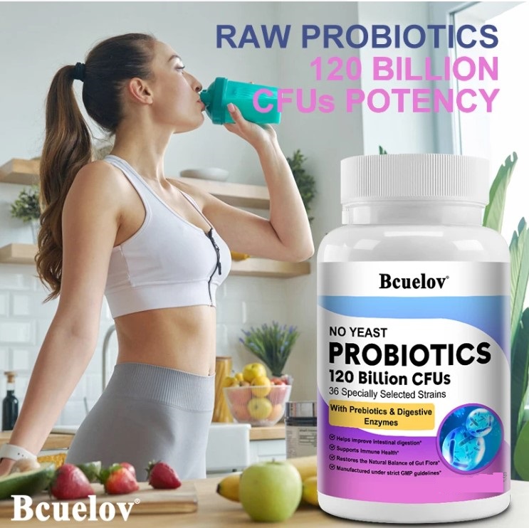 Probióticos Bcuelov 120 Billion CFU 36 Cepas 30 Cápsulas 3