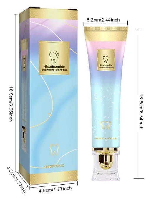 Pasta de Dientes Blanqueadora con Niacinamida – Producto 2025 – 100 g 3