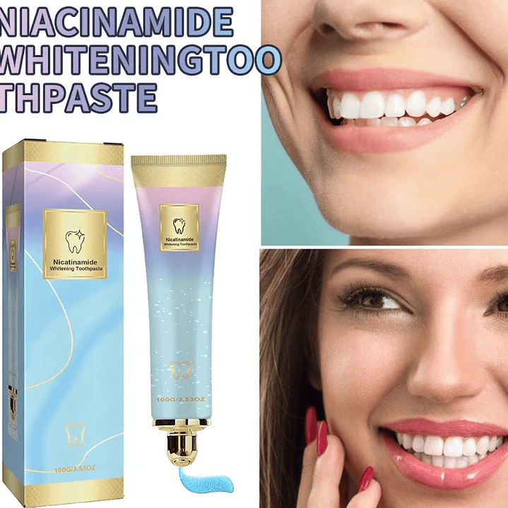 🌟Pasta de Dientes Blanqueadora de Niacinamida – Producto 2025, 120 g🌟 2