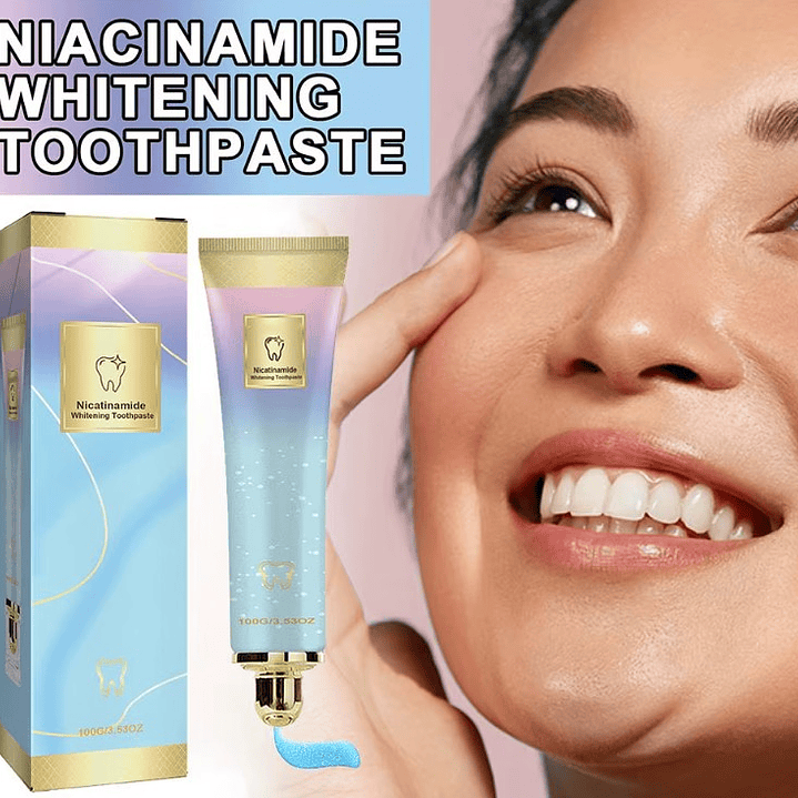 🌟Pasta de Dientes Blanqueadora de Niacinamida – Producto 2025, 120 g🌟 5
