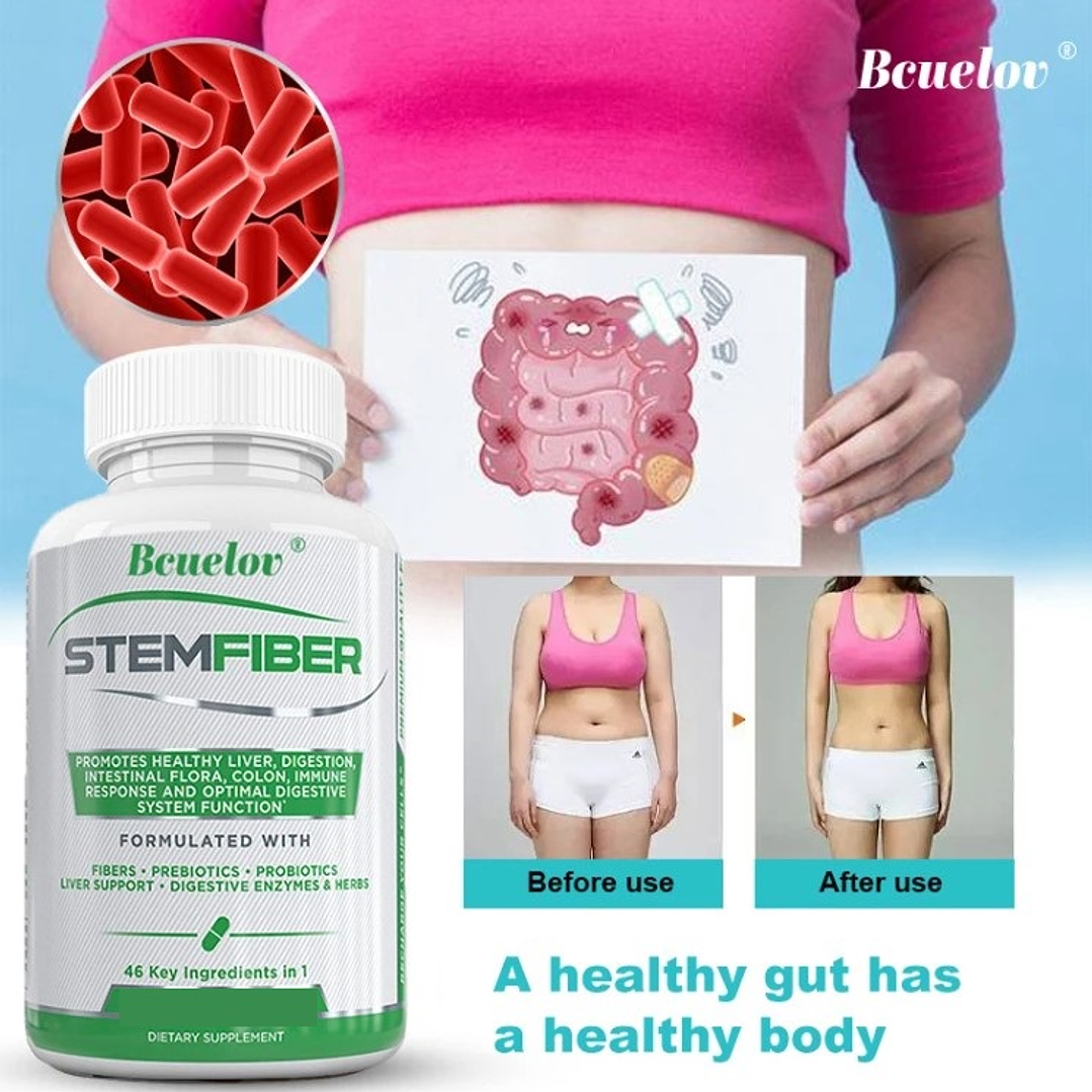 ✨Suplemento Desintoxicación con Prebióticos, Fibra y Probióticos – 30 cápsulas✨ 4