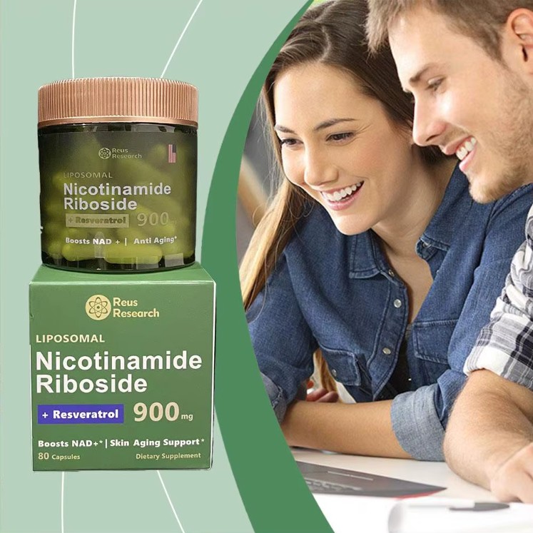 Cuidado Celular Anti-Envejecimiento: NAD+ Nicotinamida + Resveratrol – 80 cápsulas 3