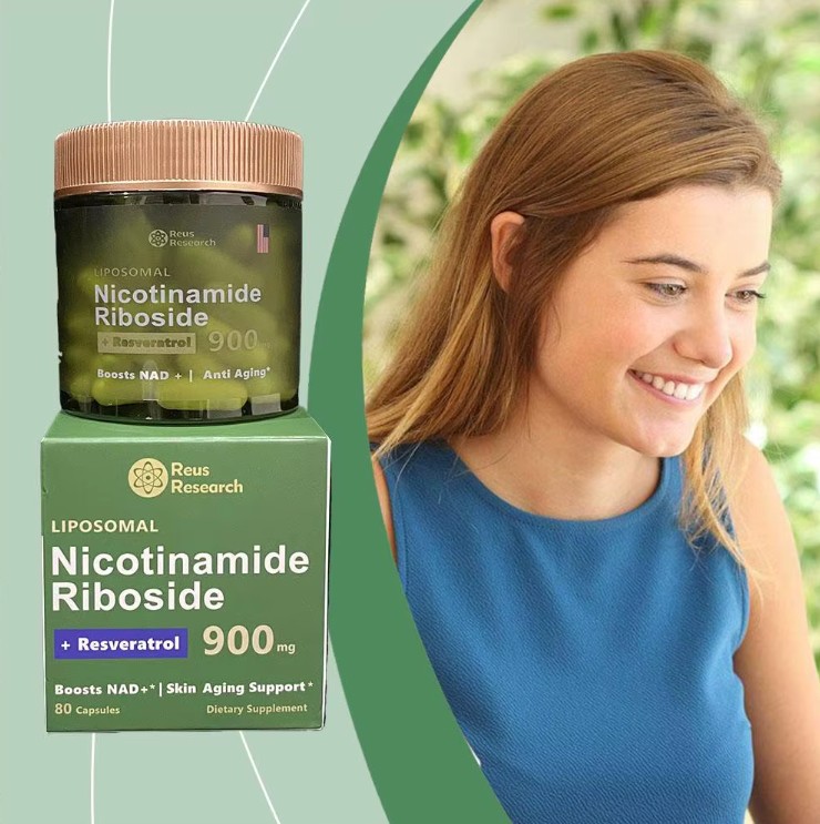 Cuidado Celular Anti-Envejecimiento: NAD+ Nicotinamida + Resveratrol – 80 cápsulas 4