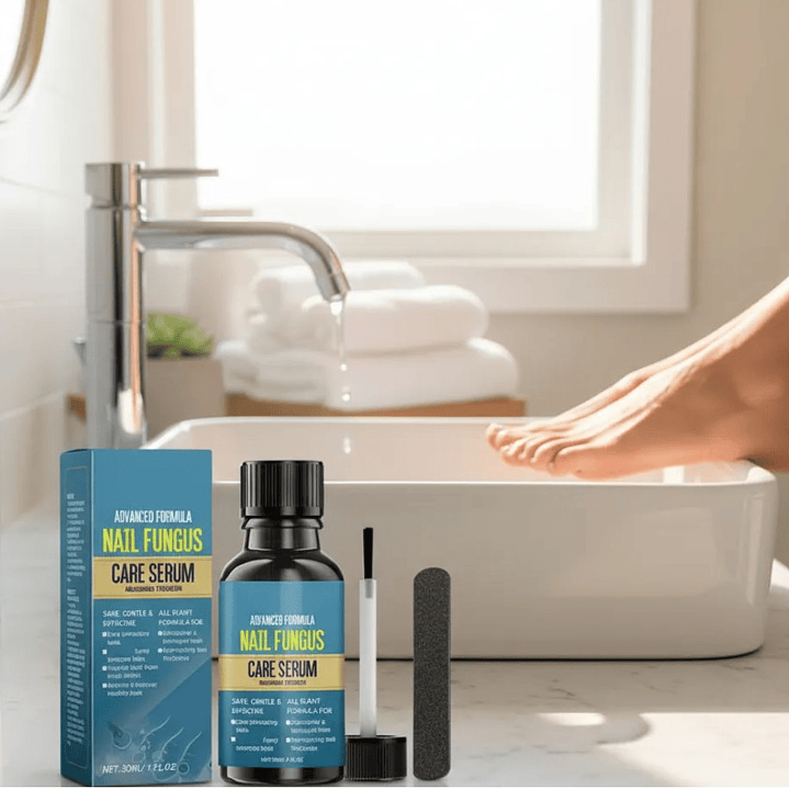 ✨💅Gel con Solución Anti Micosis Antihongos – 30 ml + Lima de Uñas💅﻿✨ 1