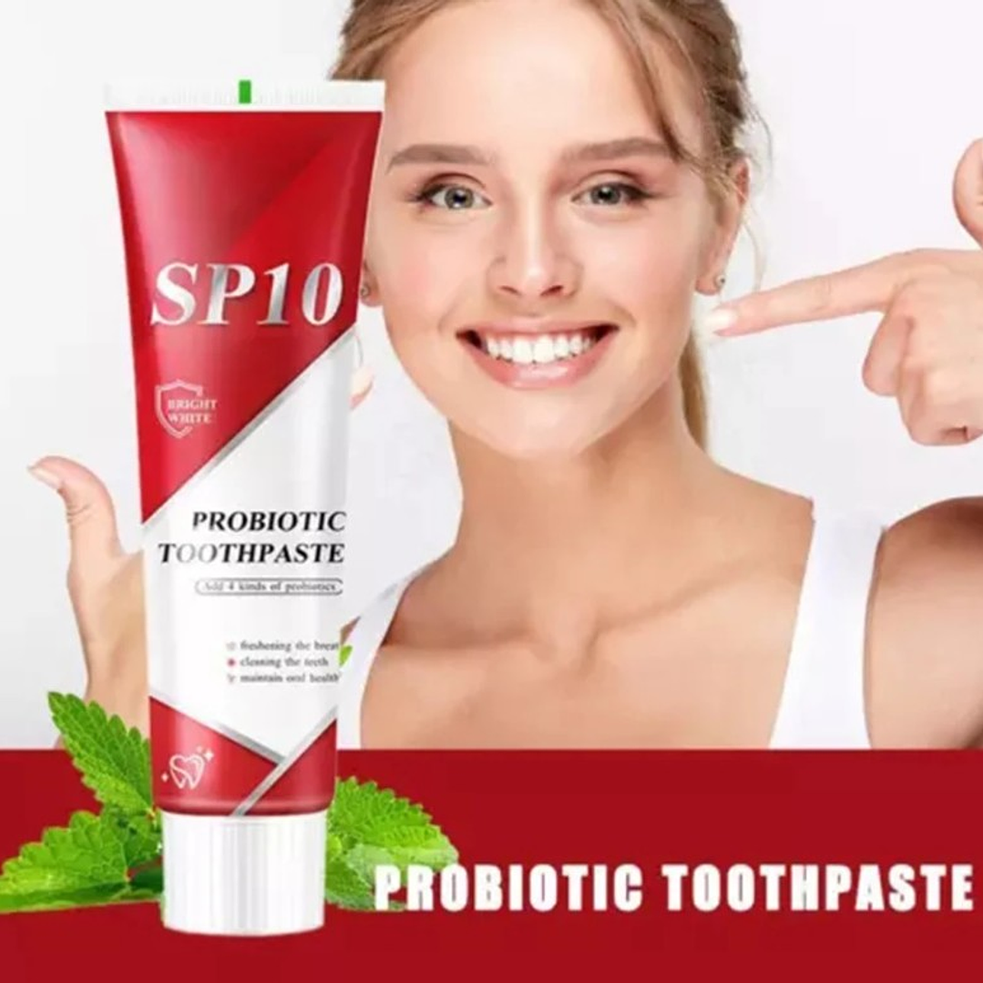 😁Pasta de Dientes Probiótica SP-10 con Aliento Fresco – 100 mg😁 2
