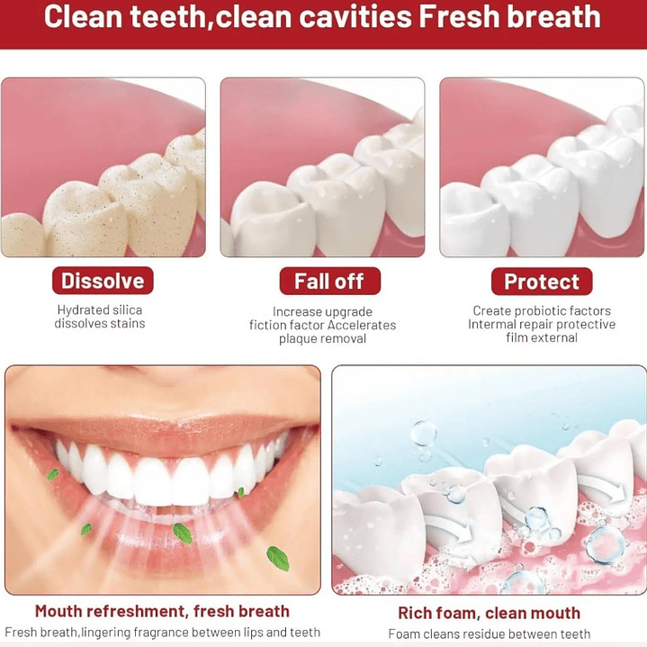 😁Pasta de Dientes Probiótica SP-10 con Aliento Fresco – 100 mg😁 7