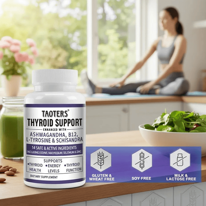✨ Equilibrio total: energía, claridad y bienestar. Thyroid Soporte Avanzado – 30 cápsulas ✨ 1