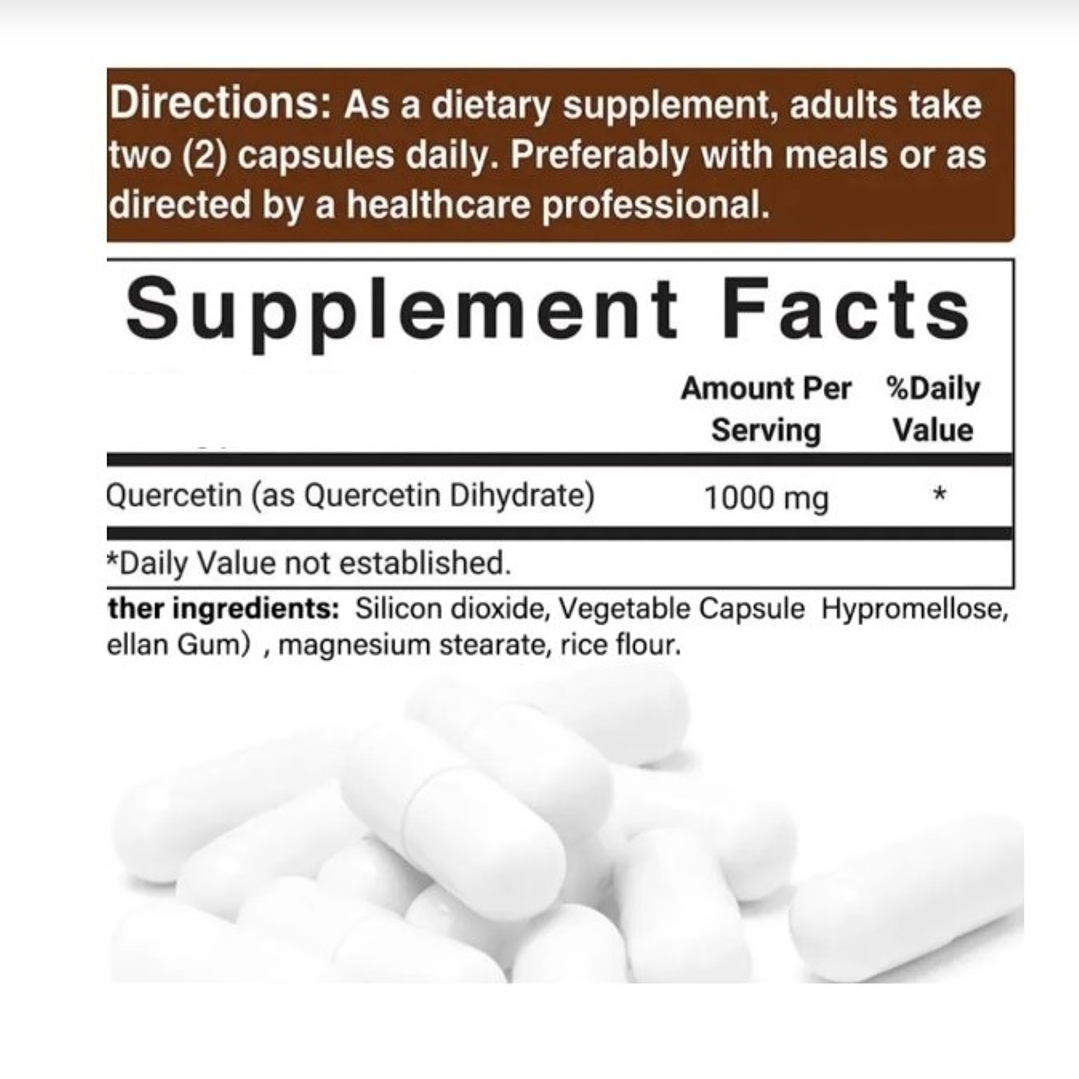 ✨Quercetin Bioflavonoide 1000 mg – 30 cápsulas✨ 2