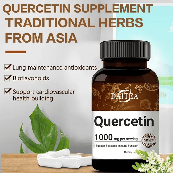 ✨Quercetin Bioflavonoide 1000 mg – 30 cápsulas✨ 5