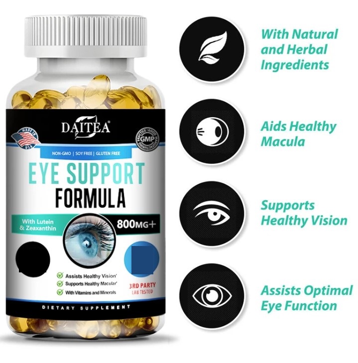 Vitaminas para Ojos con Luteína, Zeaxantina y Arándano – 30 cápsulas 2