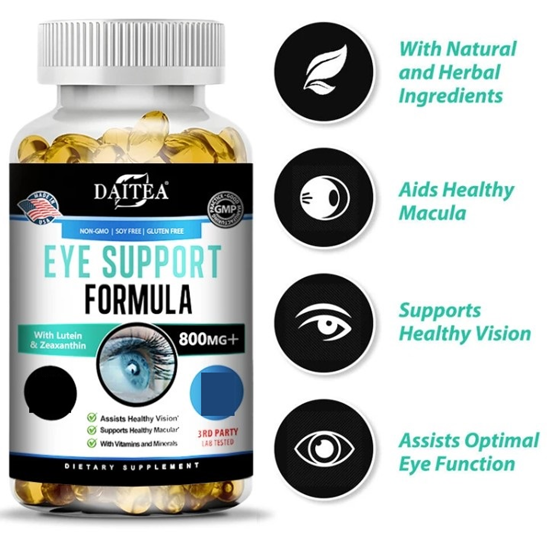 👁️Vitaminas Para Ojos con Luteína, Zeaxantina y Arándano – 30 cápsulas👁️ 2