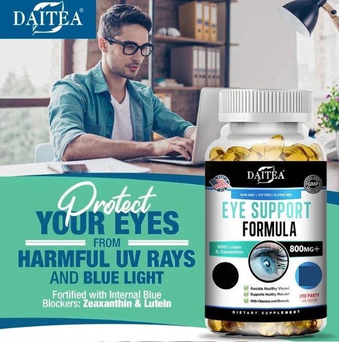 Vitaminas para Ojos con Luteína, Zeaxantina y Arándano – 30 cápsulas 3