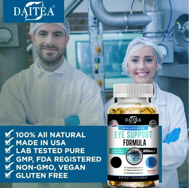 Vitaminas para Ojos con Luteína, Zeaxantina y Arándano – 30 cápsulas 4