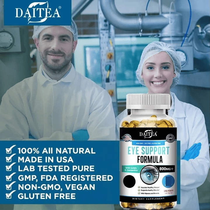 👁️Vitaminas Para Ojos con Luteína, Zeaxantina y Arándano – 30 cápsulas👁️ 4