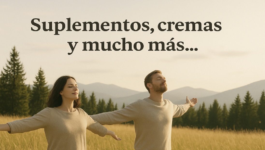 Suplementos, cremas y mucho mas